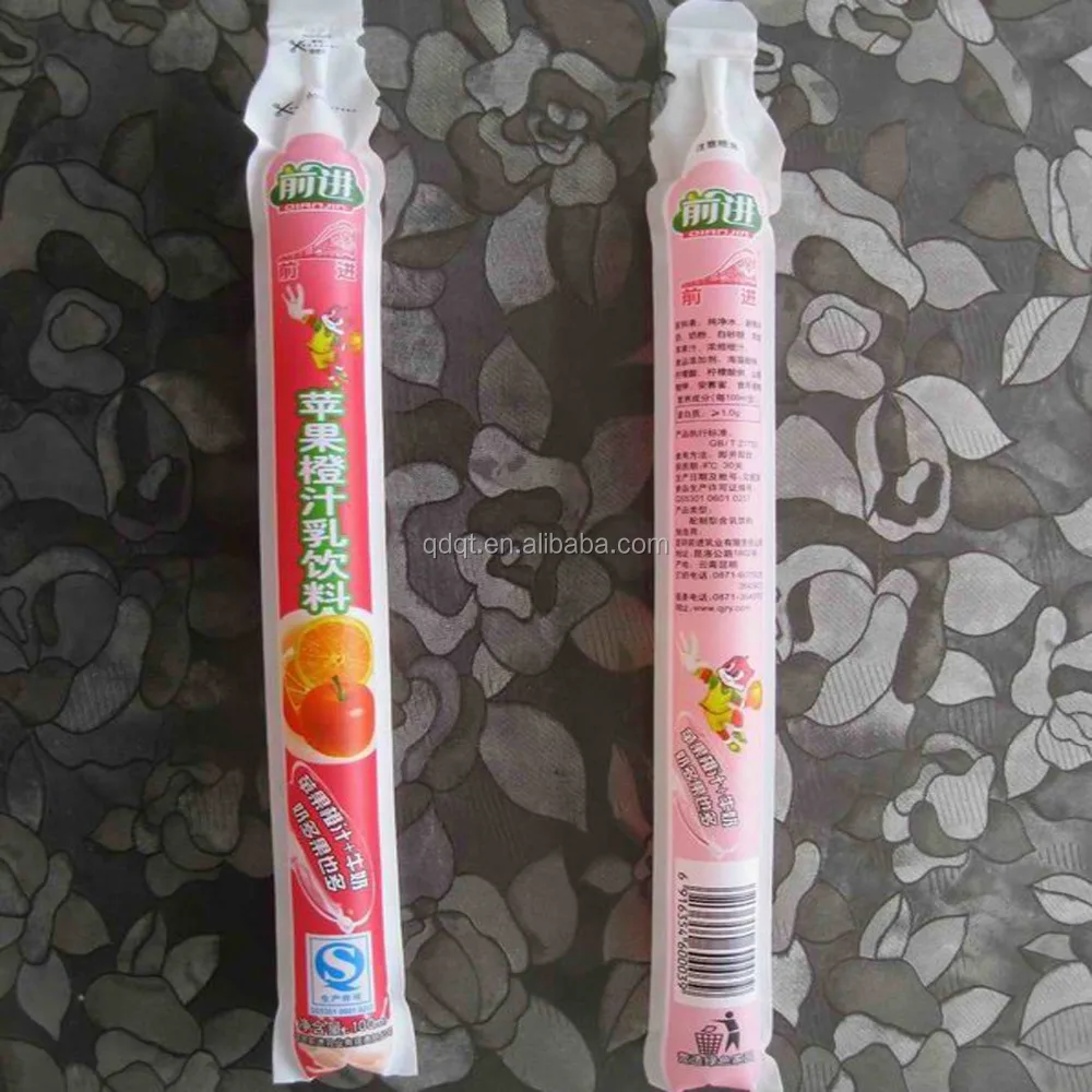100ml ice lolly frozen juice frozen sucker packaging bag
