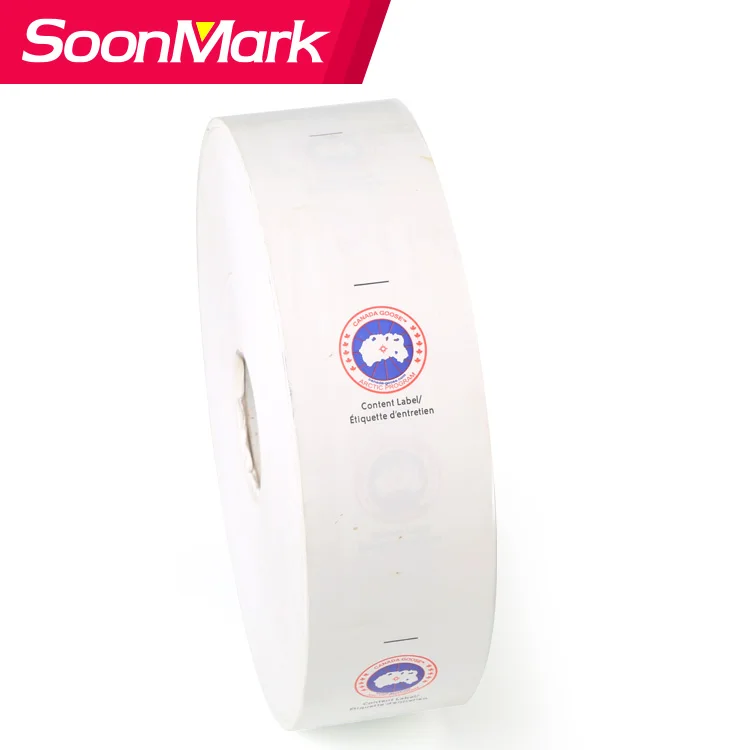 Custom Design polyester satin/cotton/nylon taffeta Clothing Labels tape safe wash care Label Printing for garment