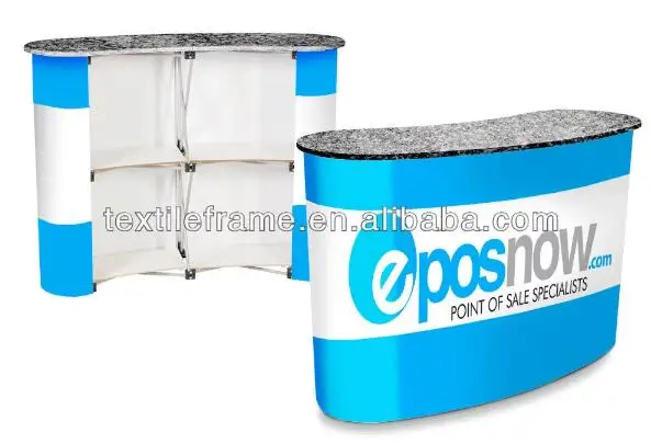 newly Innovative booth exhibit display pop up stand banner display