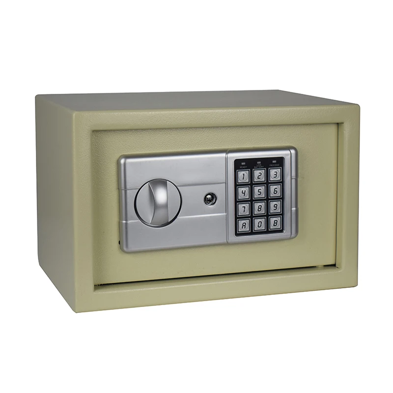
Cheap Mini safe Key Lock Safe for Home Cash Jewelry Security 