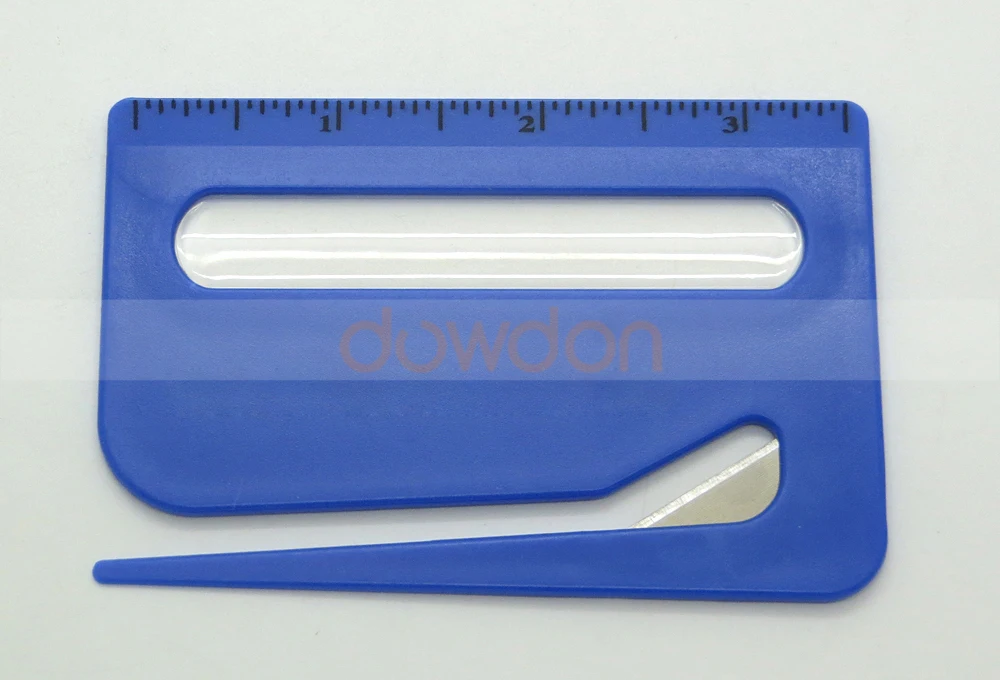 Многофункциональный эффективный письмо открывалка конверт Slitter с масштабная Лупа