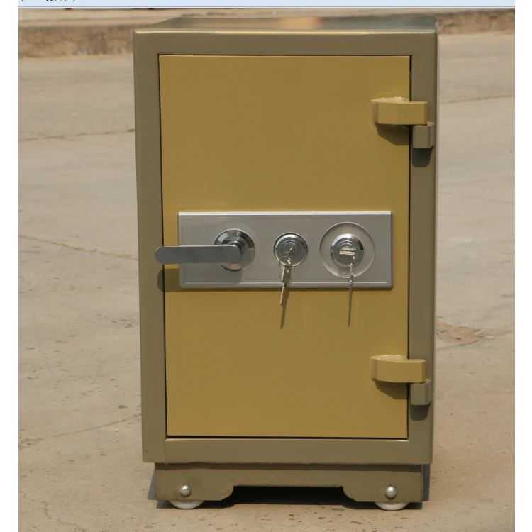 
Wholesale security steel key lock fireproof safe box 