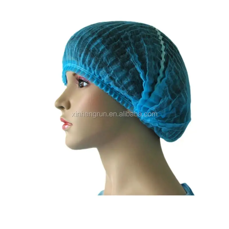 Бестселлер: одноразовый нетканый колпачок с зажимом Alibaba PP