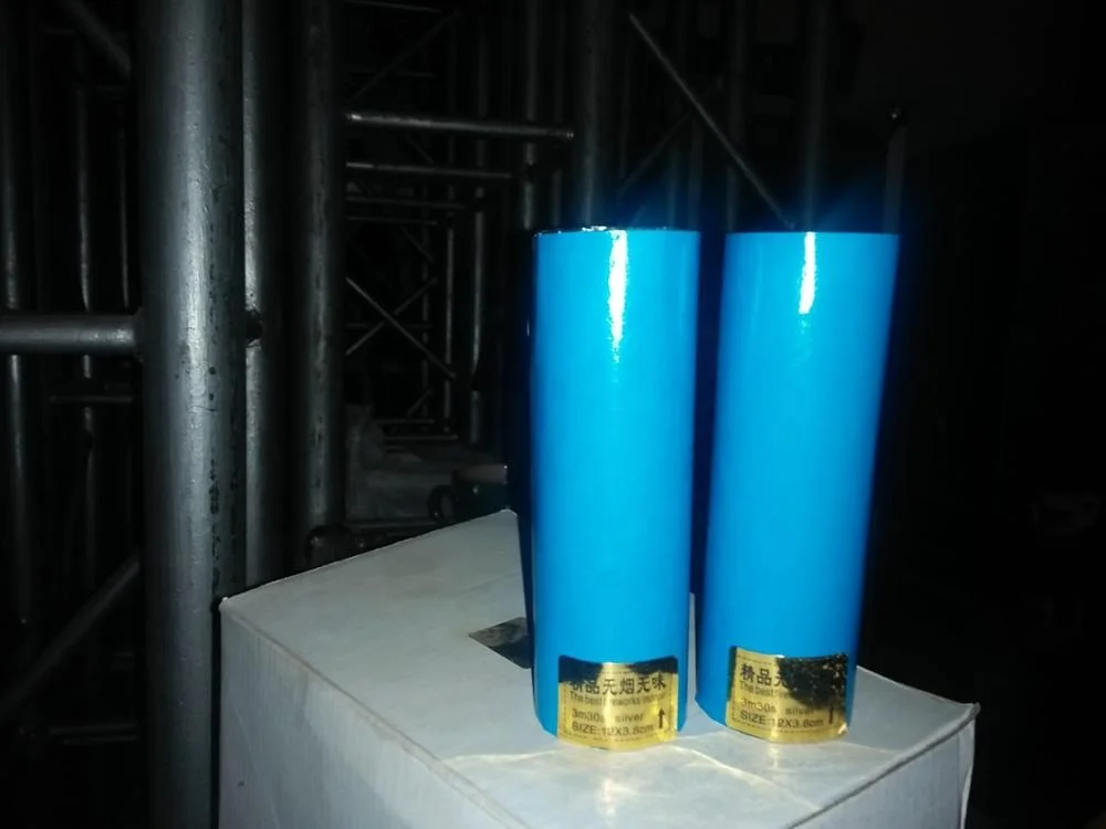 market hot sale best price 4m35s silver stage cold pyro fountain fireworks