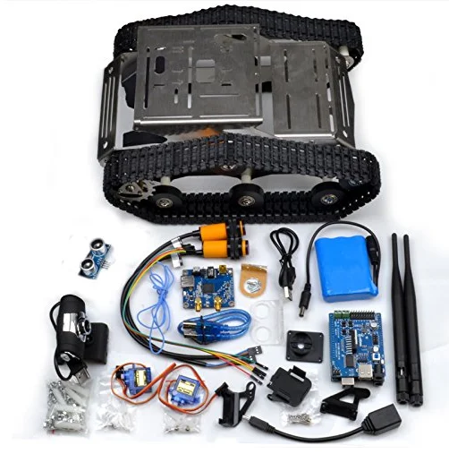 
Wireless Wifi Robot Car Kit for Uno / Hd Camera Ds Robot Smart Educational Robot Kit for Kids 