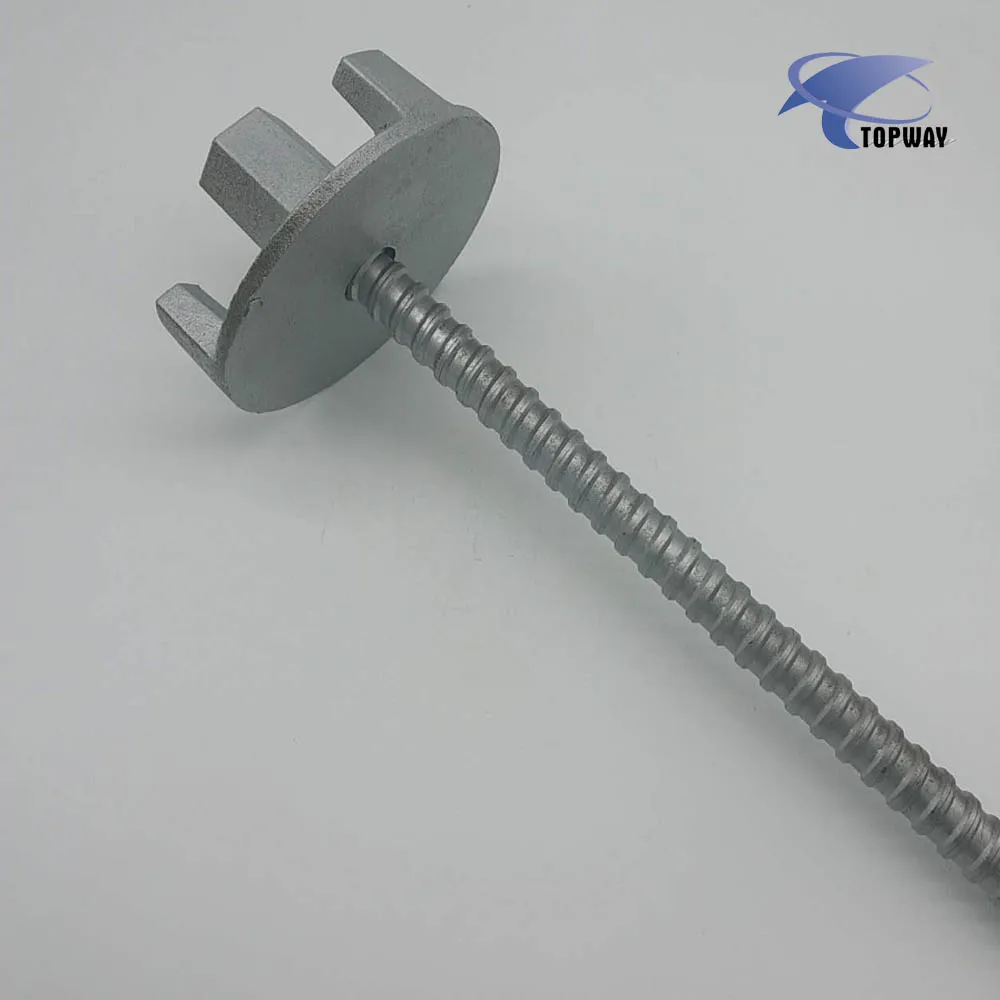 Building construction formwork fasteners thread scaffolding tie rod anchor wing nut
