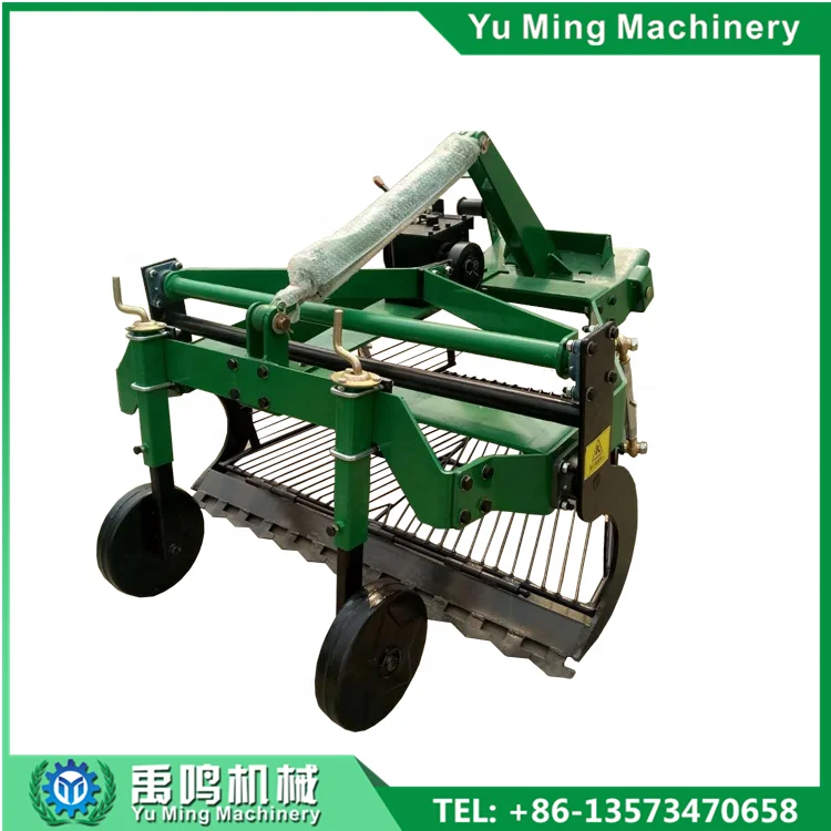 Tractor front mounted garlic picker   Garlic harvester automatic harvester mini type garlic harvester