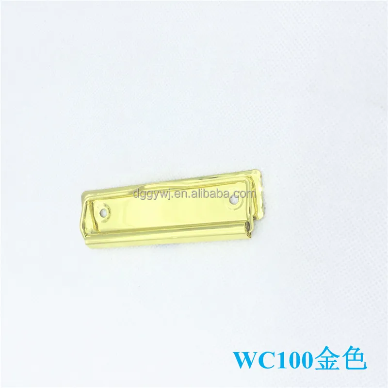 Golden board clip/metal clip/wire clip for notebook