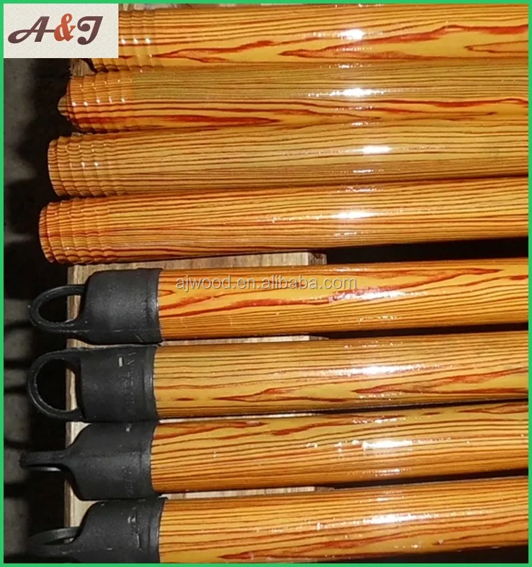 hot sale pvc broom handle wooden stick