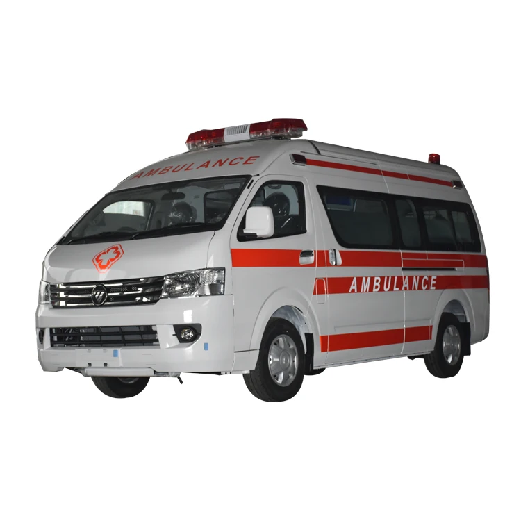 4*2 long wheelbase Foton patient transit ambulance car for sale