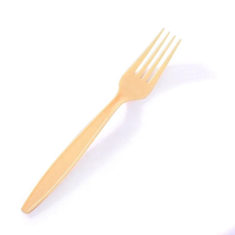 China Supplier Wholesale Dinner Disposable Plastic Long Handle Fork