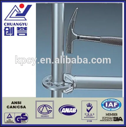 high-rise Building Construction Project ringlock system scaffolding