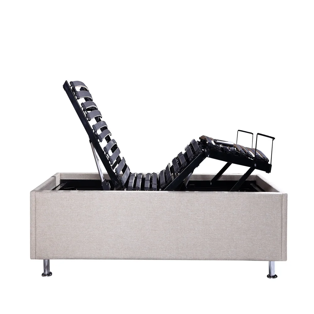 Foldable bed frame with storage space Sommier DJ-PW42 Electric adjustable mechanical bed
