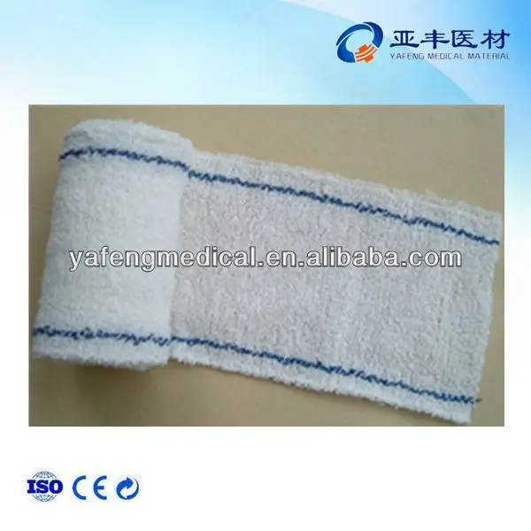 
CE high quality medical crepe elastic bandage size <span style=