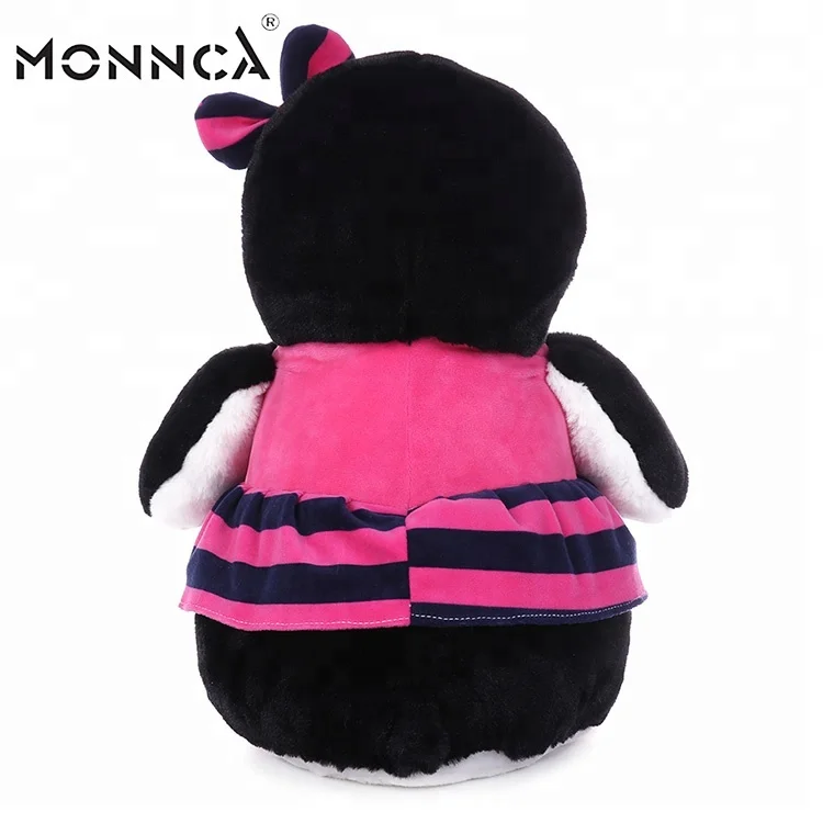 2022 New Lovely Toys OEM Stuffed Christmas Baby Girl Penguin Soft Plush Toy Cute Penguin For Baby girl
