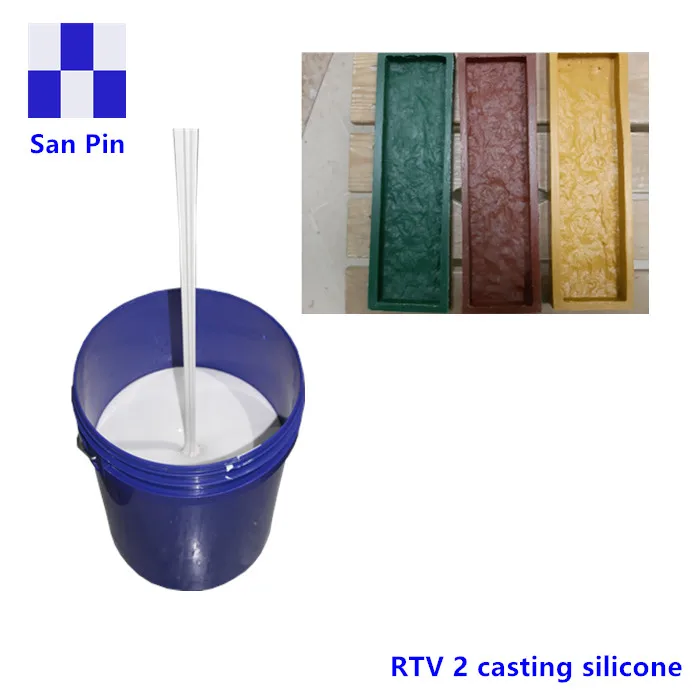 Concrete Stone Molds Making RTV2 Silicone Rubbers for Concrete Stone Molding