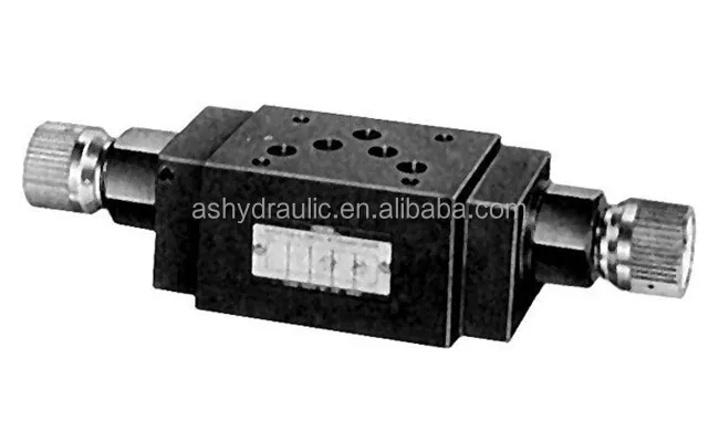 Yuken MS of MSA-01,MSA-03,MSB-01,MSB-03,MSW-01,MSW-03,MSA-04,MSB-04,MSW-04,MSA-06,MSB-06,MSW-06 throttle check modular valves