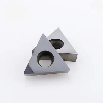 
High Speed CBN Inserts TNMG160412 Turning Tools For Metal Lathe Cutting 