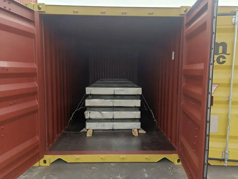 Cold rolled plate corrugated galvanized zinc roof sheet
