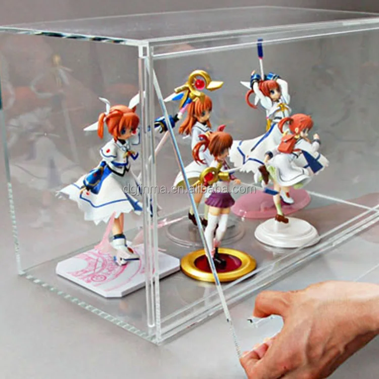 OEM оптовая продажа Прозрачный Акриловый Витринный ящик/коробка для хранения игрушечного автомобиля