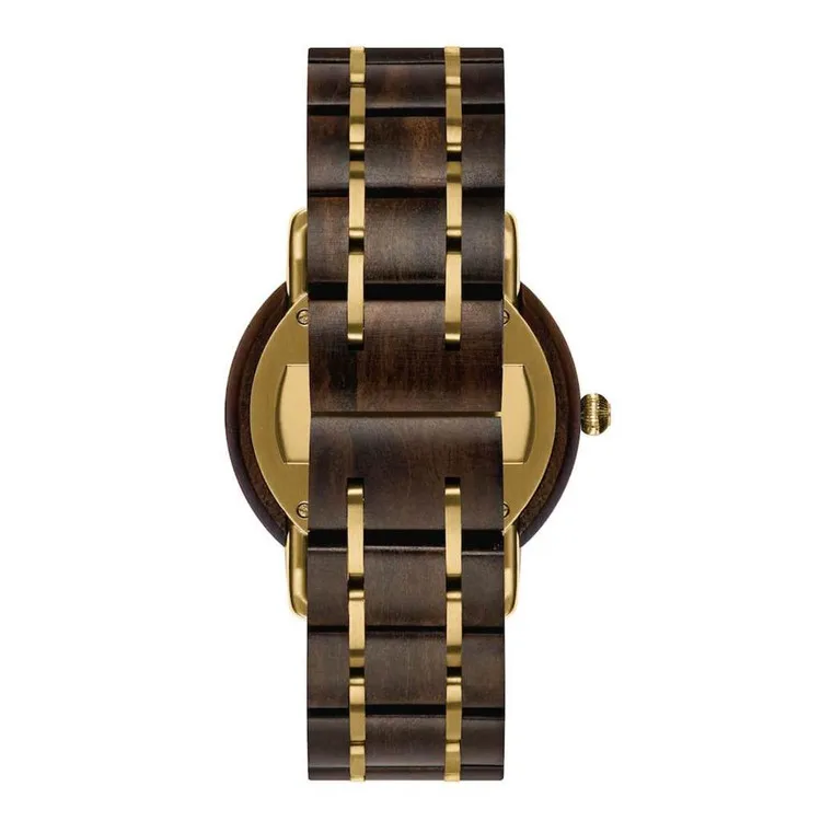 
2019 Art in wood and metal Fashion men and women quartz or automatic custom logo wood watch 