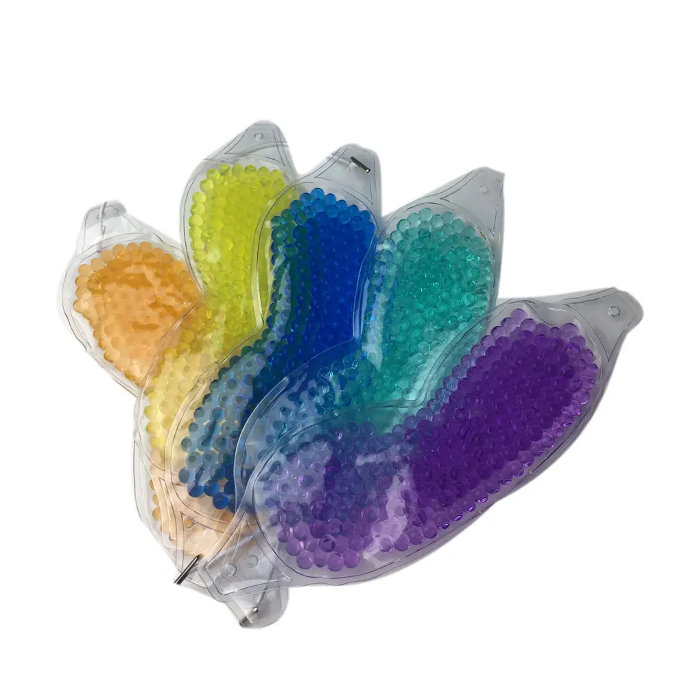 eye mask gel ice pack with beads gel balls reusable hot cold eye mask for beauty or eye relaxing