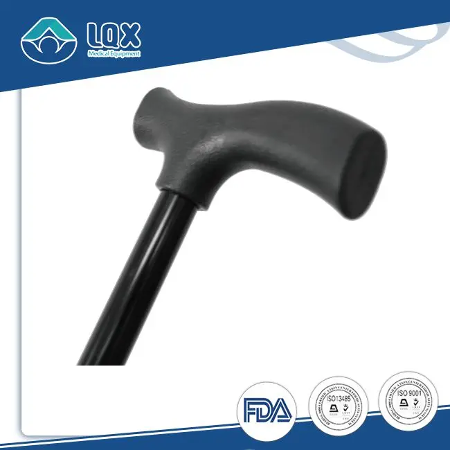 Aluminum elderly folding walking cane with chair