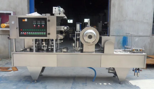 China supplier automatic cheese sauce jelly cup filling sealing machine