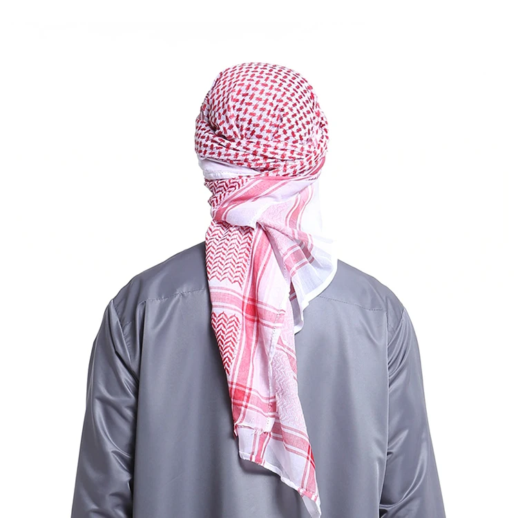 Low Price Stock Arab Men Head Scarf 140*140cm