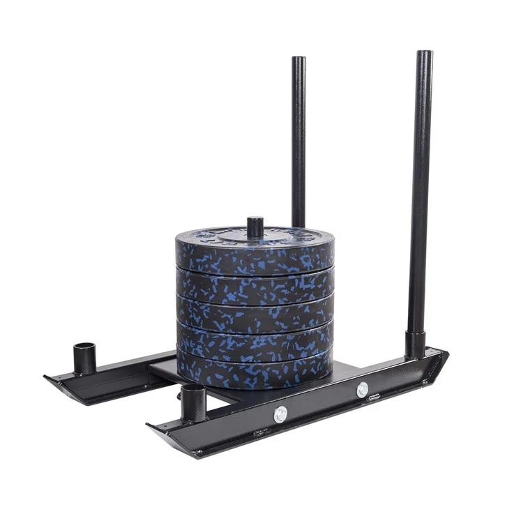 Bodybuilding machine fitness gym sled power sled pull and push training machine