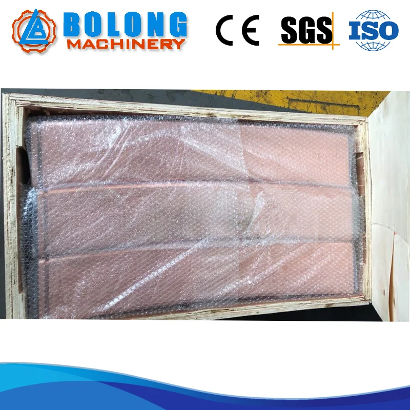 Copper tube mould for continuous caster for ccm