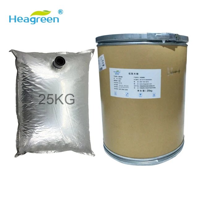 Light yellow Functional oligosaccharide syrup High quality food additives