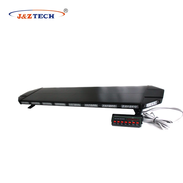 12-24V Amber aluminum waterproof Flashing Led Emergency Vehicle Warning Lightbar