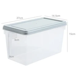 MC Customized size silicone food storage box