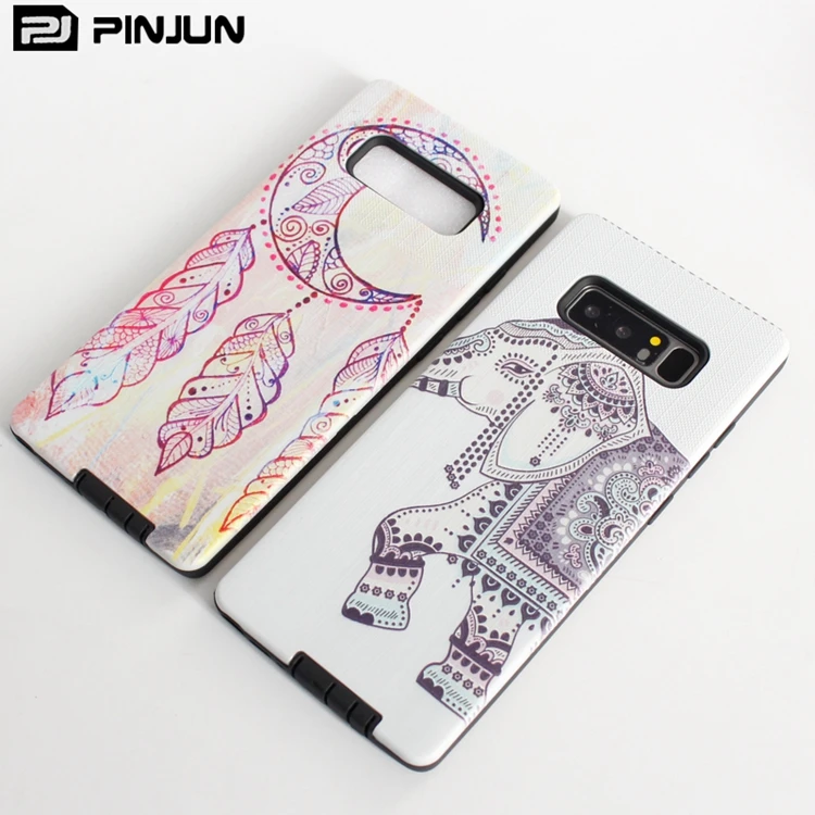 2 в 1 ПК + ТПУ ударопрочный 3d сублимационный чехол для телефона samsung s9 plus