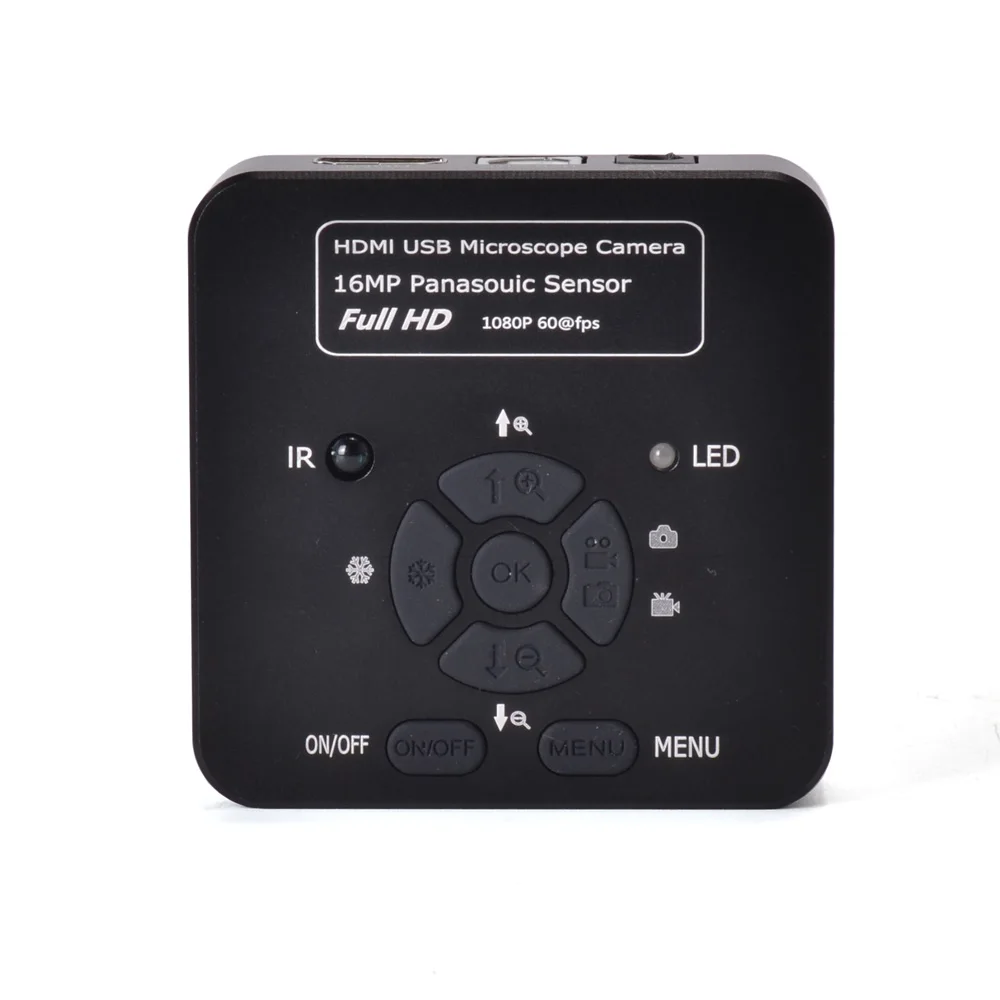 HAYEAR 16MP Camera 3.5X-90X Simulfocal  Zoom Trinocular Stereo Microscope Inspection PCB Repair Microscopio 144 LED Light Source