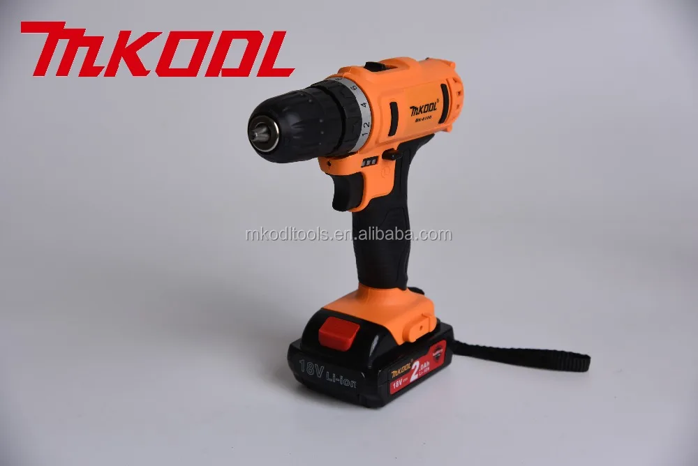 MK8100 cordless drill dewalit impact cordless drill 18V