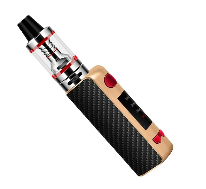 
super slim mini e cig box mod 18650 rechargeable battery electronic cigarette 80w vape box mod 