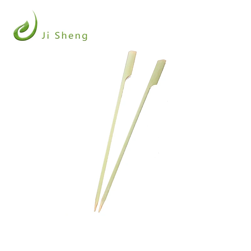 Продвижение разных размеров шампур крючок барбекю круглые бамбуковые ручки для Fingerfood палочки