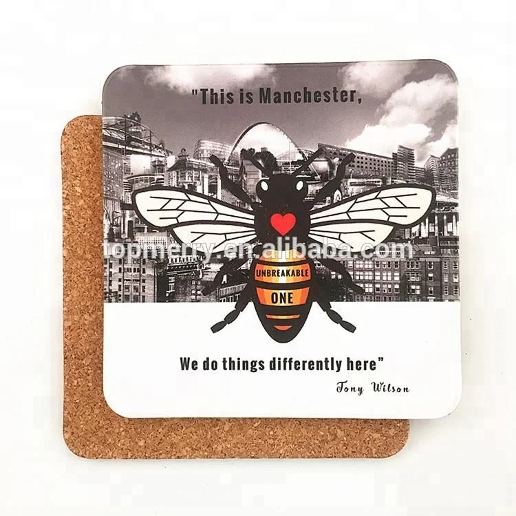 Недорогие подставки под стаканы с логотипом/деревянные подставки оптом