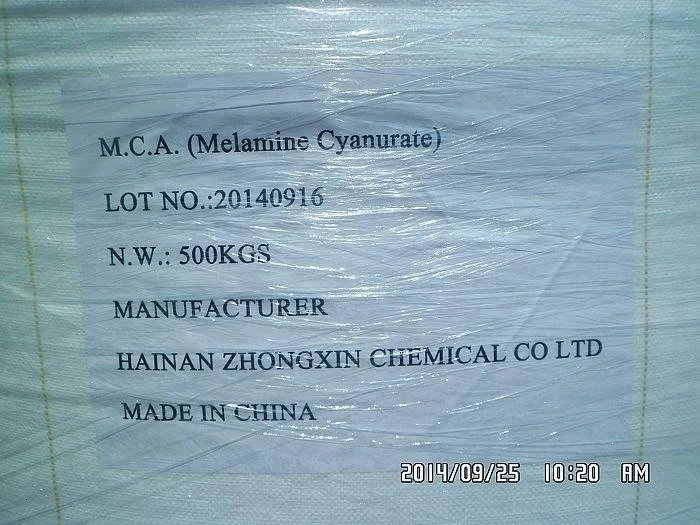 Melamine Cyanurate (MCA) CAS NO.: 37640-57-6