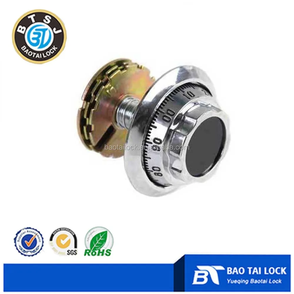 BT3353 Dial Mechanical Combination Locks for Security Cabinet with Rectangular Box