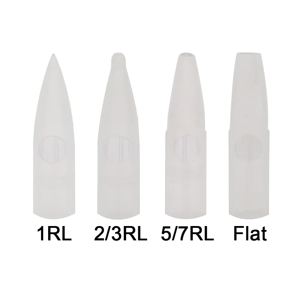 High Quality Traditional Tattoo Needle Cap Safety  Eyebrow  Permanent Makeup Tattoo Needle Tip