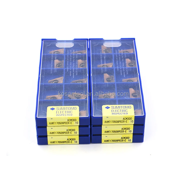 Sumitomo carbide inserts cnc cutting inserts milling inserts AXMT170508PEER-E ACM300