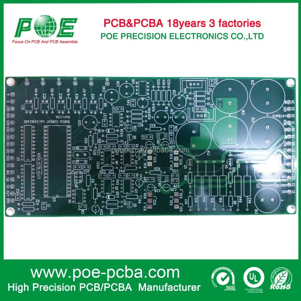 Ul94v-0 4 слой жесткой печатной платы