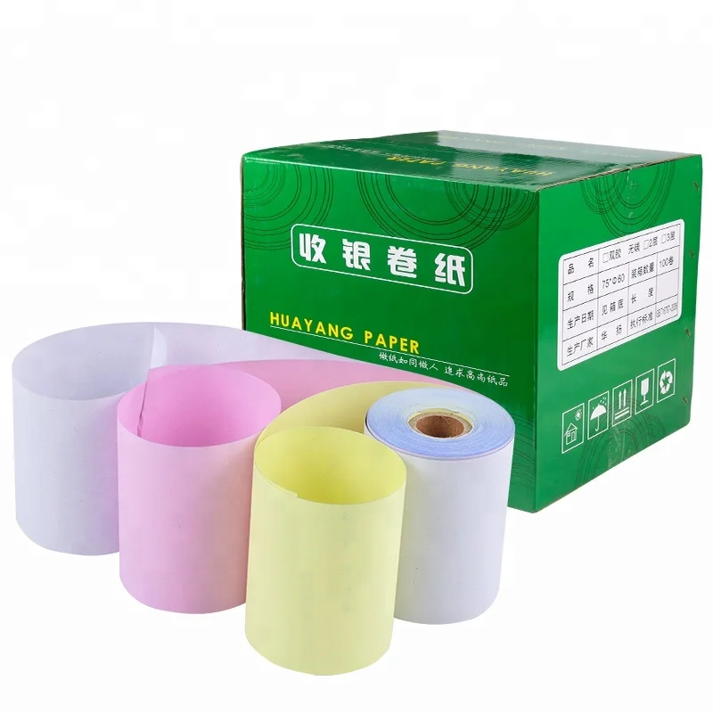 
2021 Factory Wholesale NCR Paper 2ply 3py Carbonless Copy Paper Computer Form 