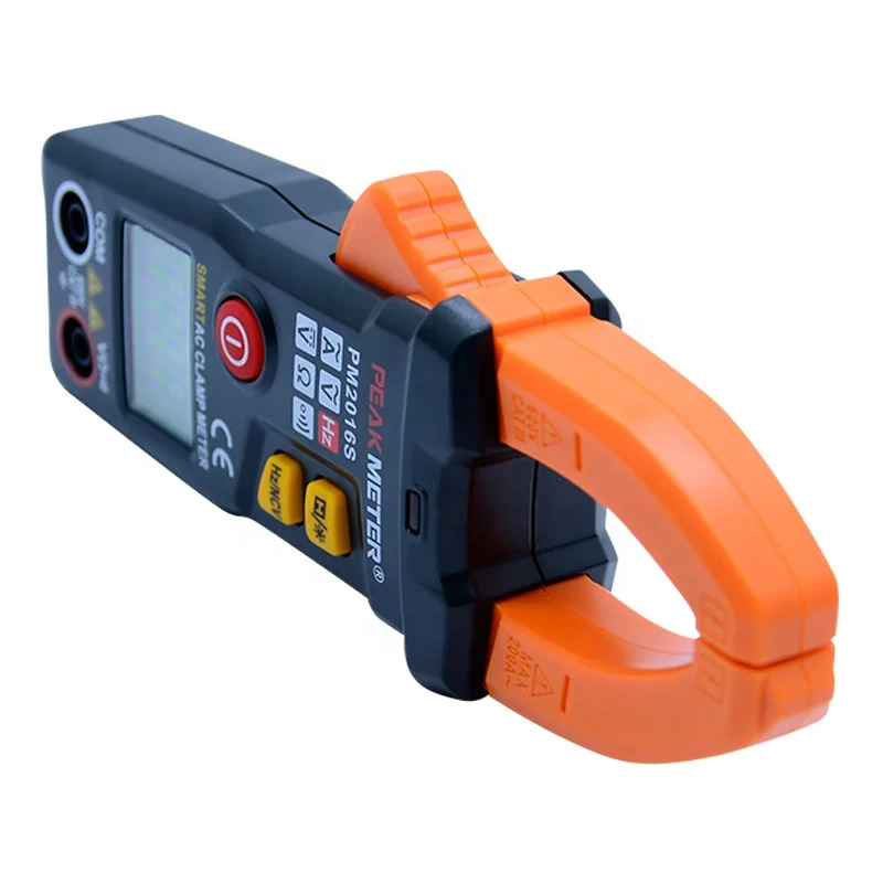 Dual Display 6000 Counts Auto Range AC Digital Clamp Meter with Clamp Frequency Test PM2016S