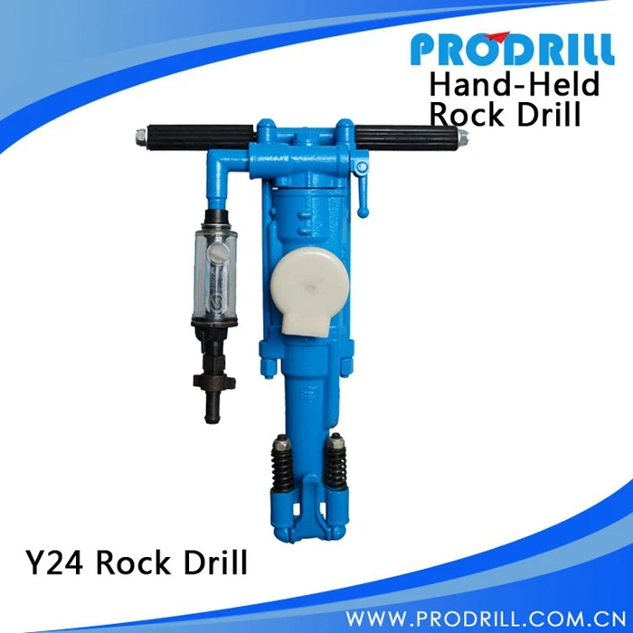 Y24 Hand Held Rock Drills/Jack Hammer Hand Drills,and used for small-hole drilling such as granite, marble, limestone