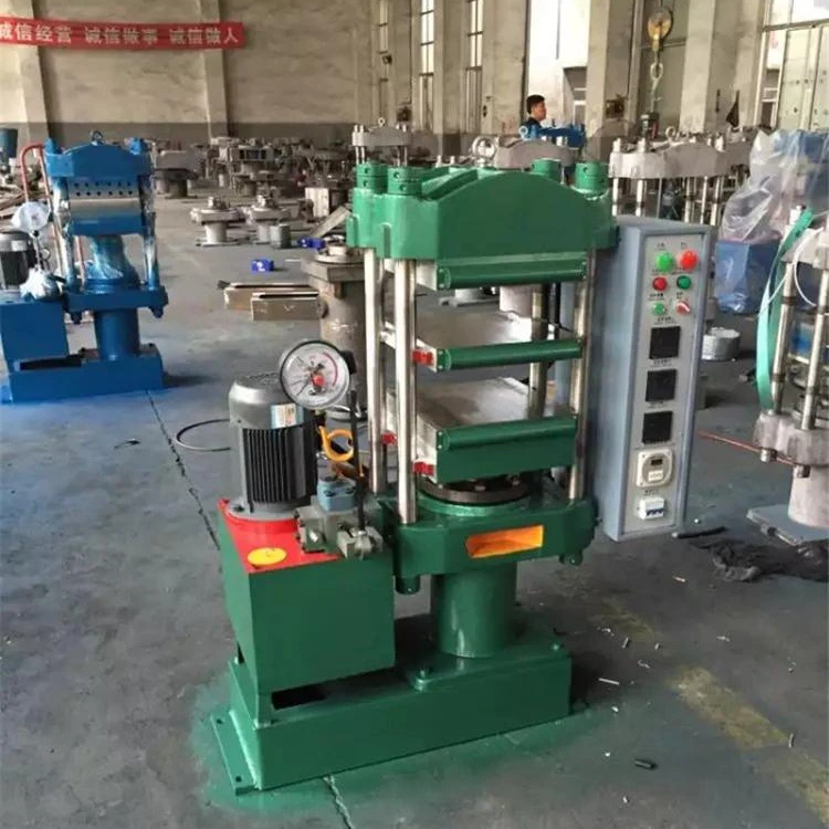 University Best Use PLC Control Lab Curing Press Rubber Vulcanizing Machine