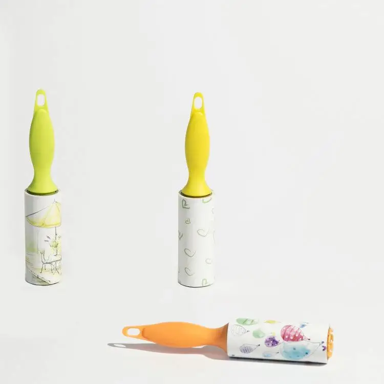 Custom promotional reusable sticky lint roller ball poundland